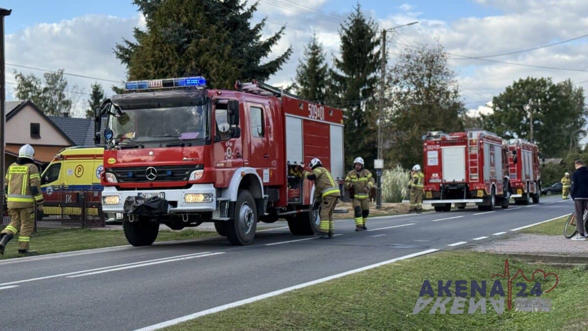Wybuch gazu w domu jednorodzinnym. 3 osoby poszkodowane!