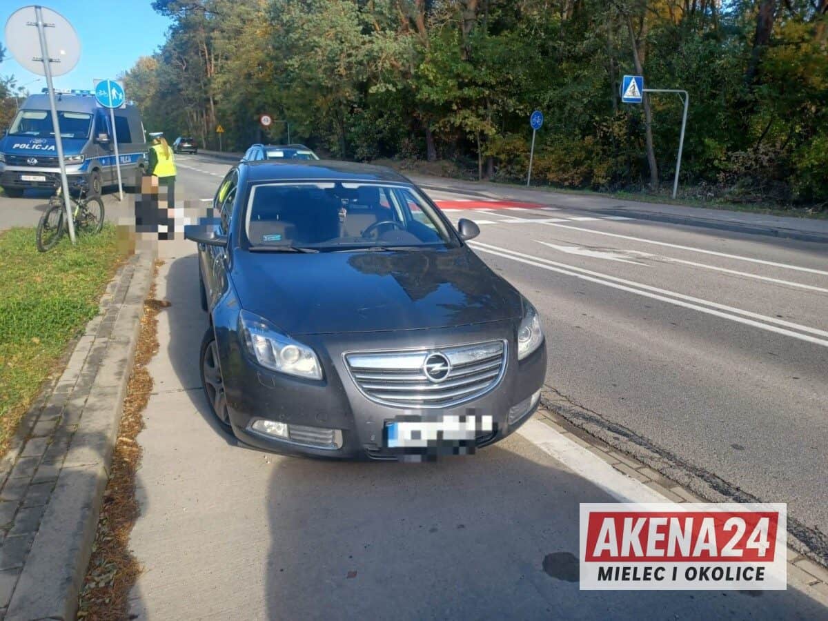 13-letnia rowerzystka potrącona przez auto!