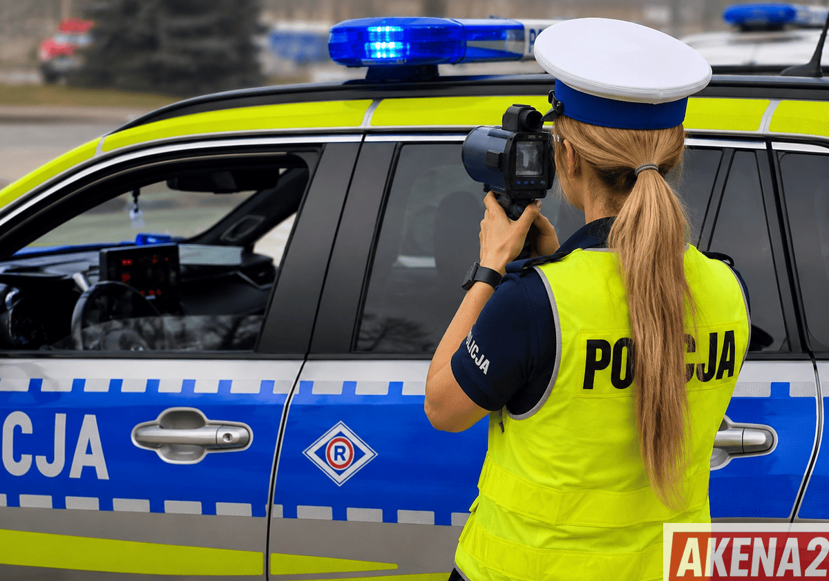 Kierujący Volvo przekroczył prędkość i stracił prawo jazdy